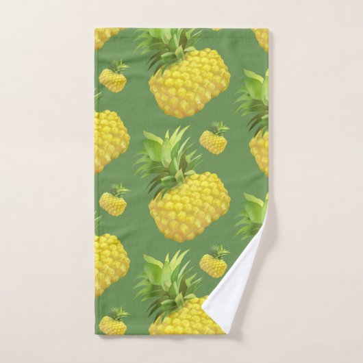 Ananas-Illustration Handtuch (Handtuch)