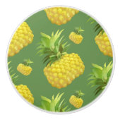 Ananas-Illustration Keramikknauf (Vorderseite)