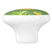 Ananas-Illustration Keramikknauf (Seitenansicht)