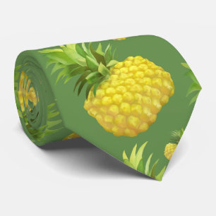 Ananas-Illustration Krawatte