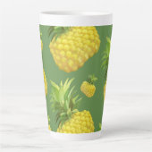 Ananas-Illustration Milchtasse (Vorderseite)