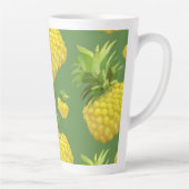 Ananas-Illustration Milchtasse (Rechts)