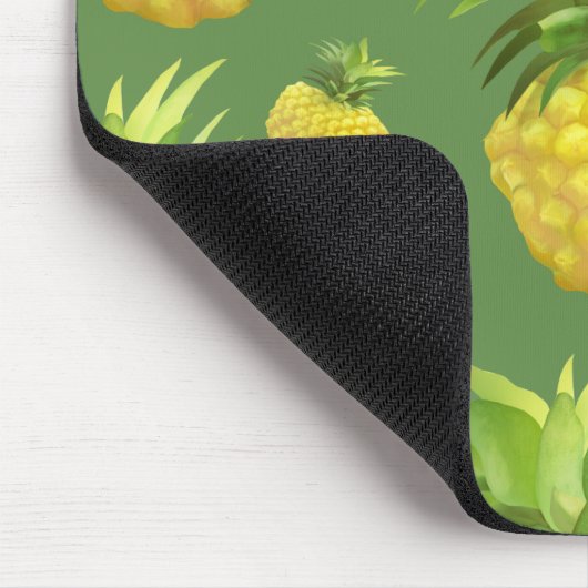 Ananas-Illustration Mousepad (Ecke)