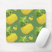 Ananas-Illustration Mousepad (Mit Mouse)