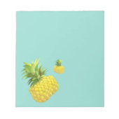 Ananas-Illustration Notizblock (Vorderseite)