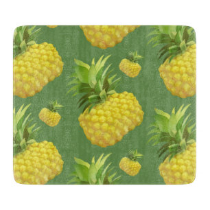 Ananas-Illustration Schneidebrett
