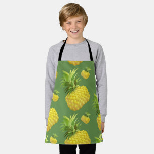 Ananas-Illustration Schürze