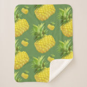 Ananas-Illustration Sherpadecke (Vorderseite)