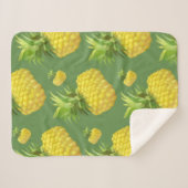 Ananas-Illustration Sherpadecke (Vorderseite (Horizontal))