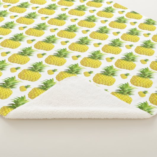 Ananas-Illustration Sherpadecke (3/4)