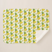 Ananas-Illustration Sherpadecke (Vorderseite (Horizontal))