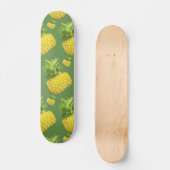 Ananas-Illustration Skateboard (Vorderseite)