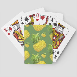 Ananas-Illustration Spielkarten