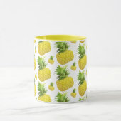 Ananas-Illustration Tasse (Zentrum)