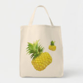 Ananas-Illustration Tragetasche (Vorne)