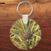Ananas im Paradies Schlüsselanhänger (Vorderseite)