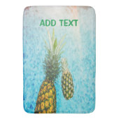 Ananas im Pool ist ein schöner Stil für Sie Badematte (Vorderseite Vertikal)