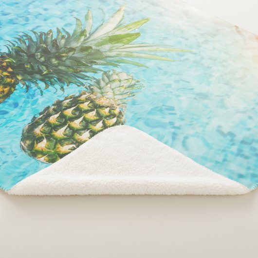 Ananas im Pool Sommerzeit Sherpadecke (3/4)
