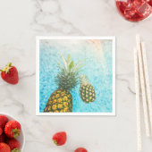 Ananas im Schwimmbad Serviette (Beispiel)