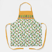 Ananas im Sommer mit Sonnenbrillen Muster Schürze (Vorderseite)