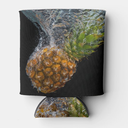 Ananas im Wasser Dosenkühler (Vorderseite)