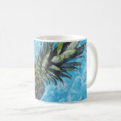 Ananas im Wasser Kaffeetasse (VorderseiteRechts)