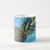 Ananas im Wasser Kaffeetasse (Mittel)