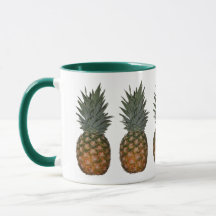 Ananas in einer Tasse