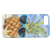 Ananas in Sonnenbrille Case-Mate iPhone Hülle (Rückseite (Horizontal))