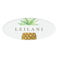Ananas-Insel-personalisierter Namensumbau