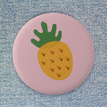 Ananas IVF | Niedlich rosa Unfruchtbarkeit Bewusst Button<br><div class="desc">Schönes, super niedliches Ananas Design Grafik-Abzeichen auf einem dusky rosa Hintergrund, um das Bewusstsein für Unfruchtbarkeitsprobleme zu erhöhen und die durch Fruchtbarkeitsbehandlungen wie IVF, ICSI, IUI. Frauen auf der ganzen Welt haben sich an der sonnigen bunten Frucht als Symbol ihrer Fruchtbarkeitsreise klammert - ein Ananas ist ein wunderbarer Leuchtturm der...</div>