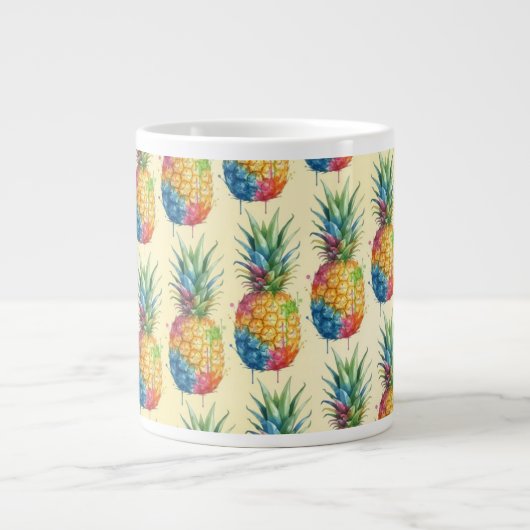 Ananas Jumbo-Tasse (Vorderseite)