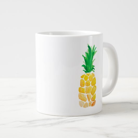 Ananas Jumbo-Tasse (Vorderseite Rechts)