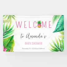 Ananas Jungle Schnuller Pink Girl Baby Dusche
