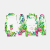 Ananas Jungle Schnuller Pink Girl Baby Dusche Geschenkschachtel (Ungefaltet)