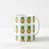 Ananas-Kaffee-Tasse Kaffeetasse (VorderseiteRechts)