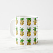 Ananas-Kaffee-Tasse Kaffeetasse (Vorderseite Links)
