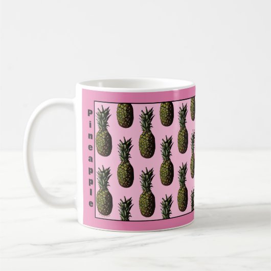 Ananas Kaffeepause Tasse (Links)