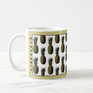 Ananas Kaffeepause Tasse