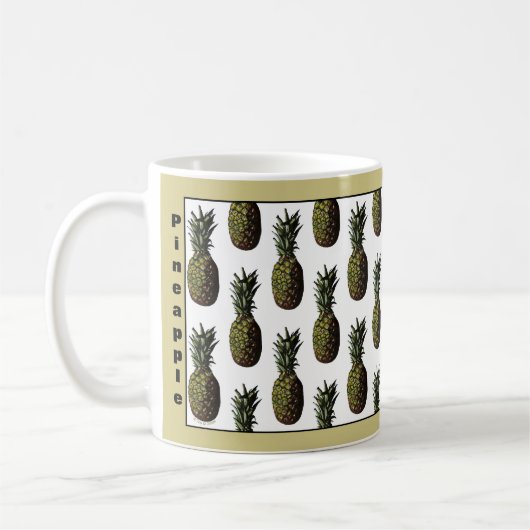 Ananas Kaffeepause Tasse (Links)