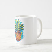 Ananas Kaffeetasse (VorderseiteRechts)