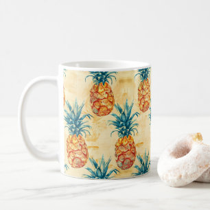 Ananas Kaffeetasse