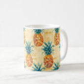 Ananas Kaffeetasse (VorderseiteRechts)