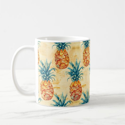 Ananas Kaffeetasse (Links)