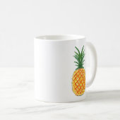 Ananas Kaffeetasse (VorderseiteRechts)