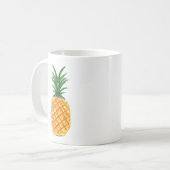 Ananas Kaffeetasse (Vorderseite Links)