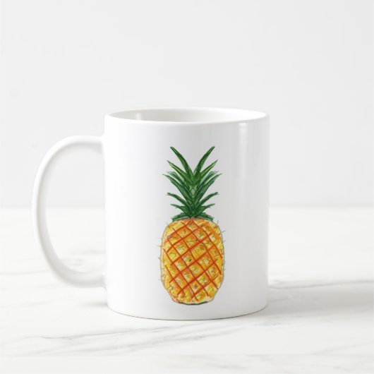 Ananas Kaffeetasse (Links)
