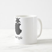 Ananas Kaffeetasse (VorderseiteRechts)