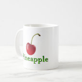 Ananas Kaffeetasse (Vorderseite Links)