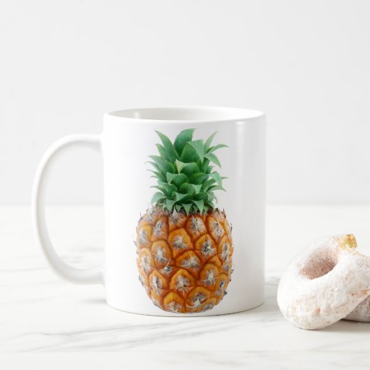 Ananas Kaffeetasse (Mit Donut)
